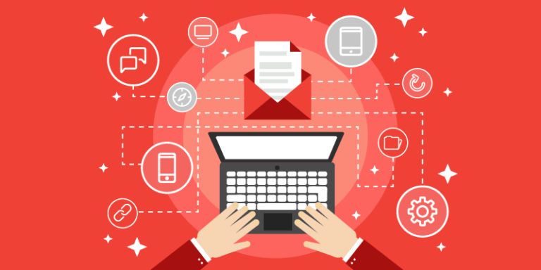 Infografía de marketing de contenidos mostrando el embudo de ventas y la monetización de un blog en Perú